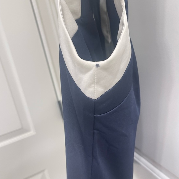 Gretchen Scott Tank with built in bra- navy/white XXS - Picture 3 of 4